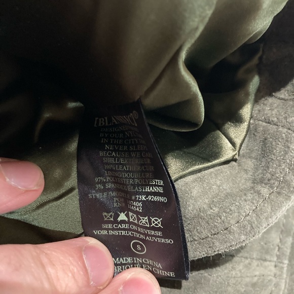 Blank nyc suede leather motorcycle jacket! Size small, NWT! $188.00! - Picture 8 of 8